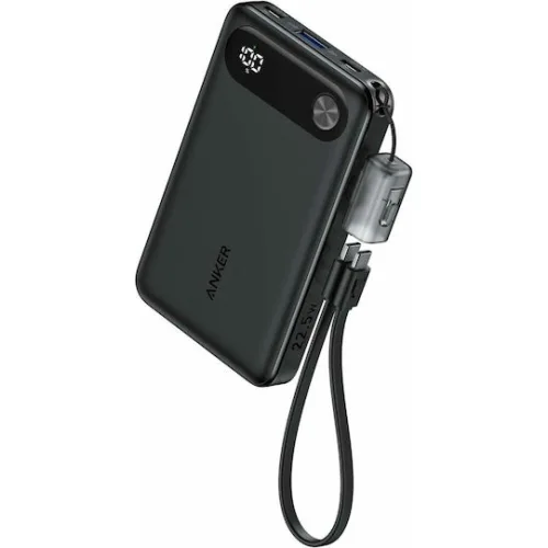 Anker PowerCore 10000mAh 22.5W με Θύρα USB-A και 2 Θύρες USB-C Power Delivery / Quick Charge Μαύρο