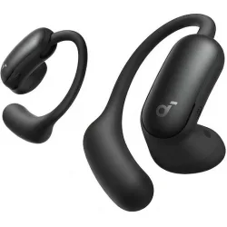 Soundcore by Anker AeroFit 2 Pro Earbud / Open Ear Bluetooth Handsfree Ακουστικά με Αντοχή στον Ιδρώτα και Θήκη Φόρτισης Μαύρα