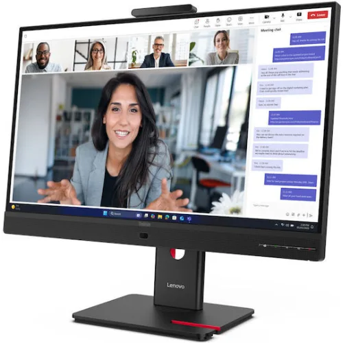 Lenovo ThinkVision T24-4v IPS Monitor 23.8" FHD 1920x1080 με Χρόνο Απόκρισης 4ms GTG