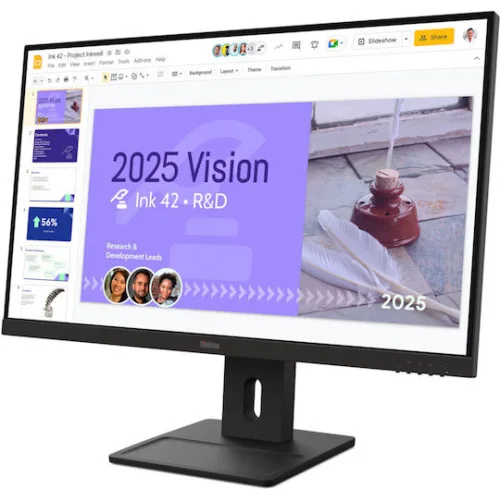 Lenovo ThinkVision E27q-40 IPS Monitor 27" QHD 2560x1440 με Χρόνο Απόκρισης 4ms GTG