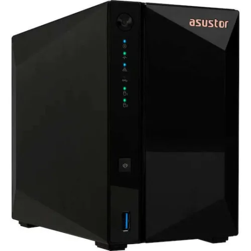 ASUSTOR NAS DRIVESTOR 2 PRO Gen2 AS3302T v2 2-BAY / Quad-Core/2GB DDR4/2.5GbE Port