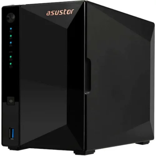 ASUSTOR NAS DRIVESTOR 2 PRO Gen2 AS3302T v2 2-BAY / Quad-Core/2GB DDR4/2.5GbE Port