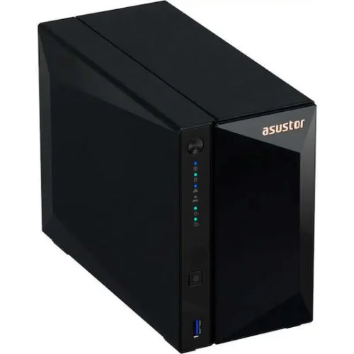 ASUSTOR NAS DRIVESTOR 2 PRO Gen2 AS3302T v2 2-BAY / Quad-Core/2GB DDR4/2.5GbE Port