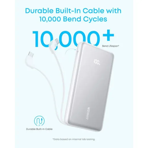 ANKER ZOLO POWER BANK 10K, 22.5W, USB-C BLK