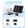 Anker Φορτιστής Χωρίς Καλώδιο με Θύρα USB-A και 3 Θύρες USB-C 70W Power Delivery Μαύρος (Zolo)