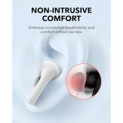 Soundcore by Anker K20i Earbud Bluetooth Handsfree Ακουστικά με Αντοχή στον Ιδρώτα και Θήκη Φόρτισης Λευκά
