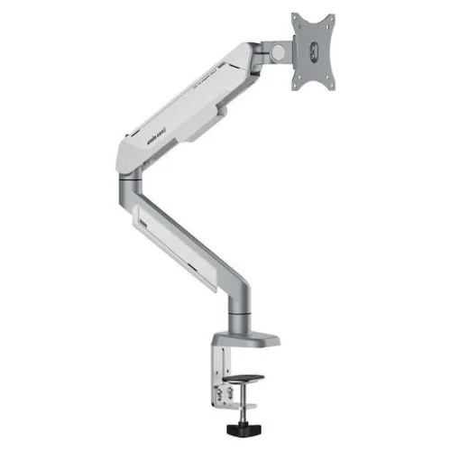 ANDA SEAT Monitor ARM / Stand A9 Silver White , Weight Capacity: 2-15kg