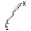 ANDA SEAT Monitor ARM / Stand A9 Silver White , Weight Capacity: 2-15kg