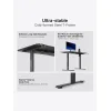ANDA SEAT DESK XTREME-E 1.4m, Adjustable Height, Black