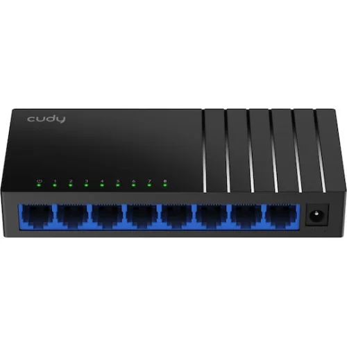Cudy GS108D v1 Unmanaged L2 Switch με 8 Θύρες Gigabit (1Gbps) Ethernet