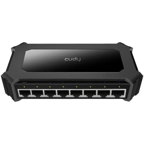 Cudy GS108D v1 Unmanaged L2 Switch με 8 Θύρες Gigabit (1Gbps) Ethernet