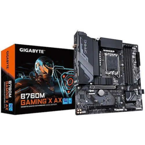 GIGABYTE MOTHERBOARD B760M AORUS ELITE WIFI6E GEN5,DDR5,1700, MATX
