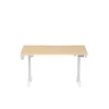 ANDA SEAT DESK XTREME 1.4m, Adjustable Height, Wood top/ White Leg