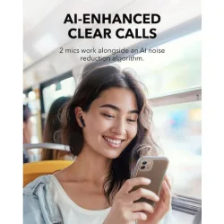 Soundcore by Anker K20i Earbud Bluetooth Handsfree Ακουστικά με Αντοχή στον Ιδρώτα και Θήκη Φόρτισης Μαύρα