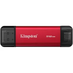 Kingston 512GB USB 3.2 SSD Stick με σύνδεση USB-C & USB-A Μαύρο