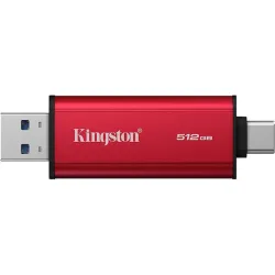 Kingston 512GB USB 3.2 SSD Stick με σύνδεση USB-C & USB-A Μαύρο