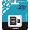KINGSTON Memory Card SDCG4/512GB Canvas Go PLUS Class 10, UHS-I, U3, V30, A2