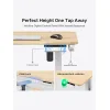 ANDA SEAT DESK XTREME-E 1.4m WOOD / WHITE LEG