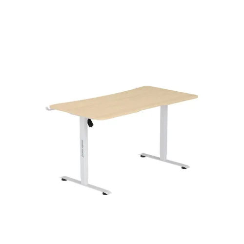 ANDA SEAT DESK XTREME-E 1.4m WOOD / WHITE LEG