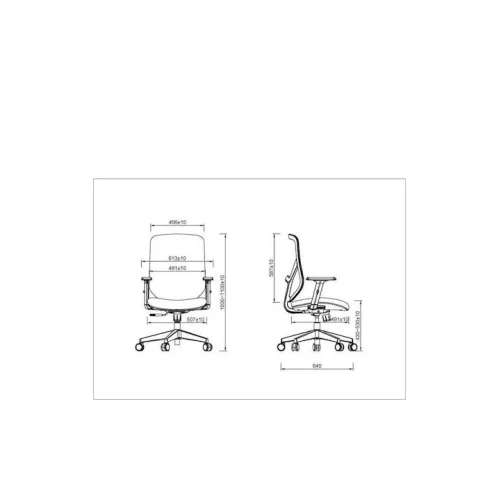 VERO OFFICE Chair MITIS 2000 Black