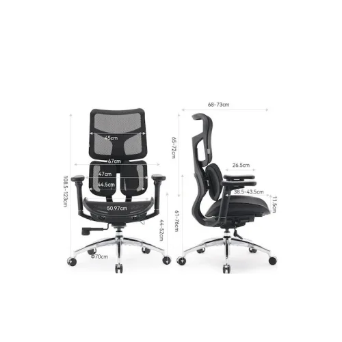 SIHOO ERGONOMIC CHAIR DORO S100 BLACK