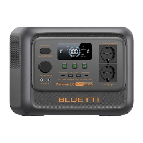BLUETTI Premium 100 V2  Portable Power Station, 1800W AC Outlet 1024Wh