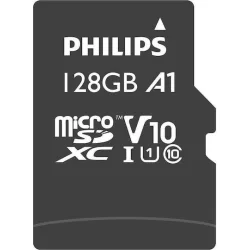 Philips microSDXC 128GB U1 UHS-I με αντάπτορα