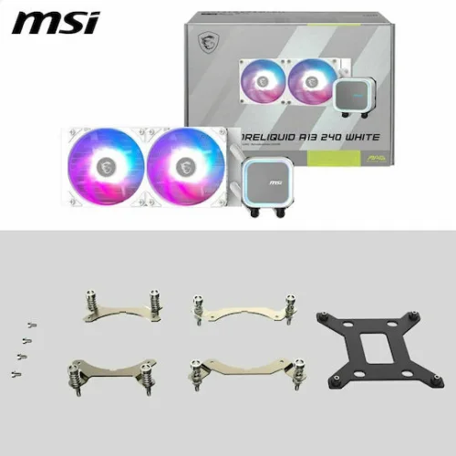 LC MSI MAG CORELIQUID A13 240 WHITE