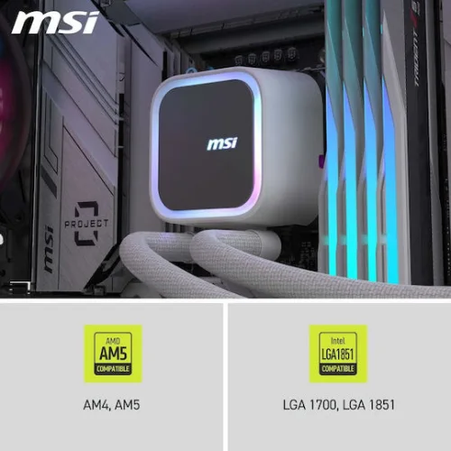 LC MSI MAG CORELIQUID A13 240 WHITE