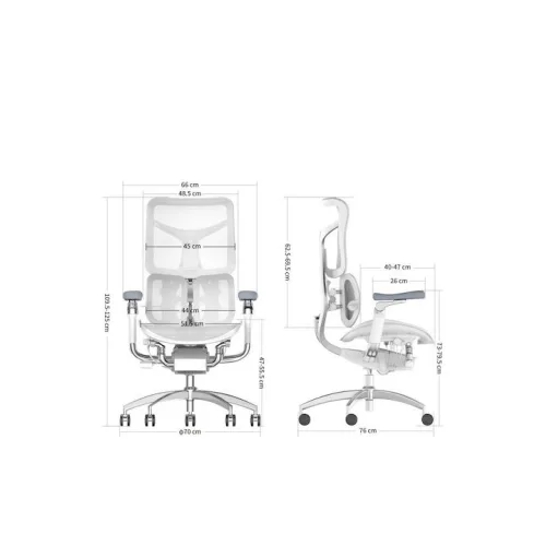 SIHOO ERGONOMIC CHAIR DORO S300 OFF WHITE