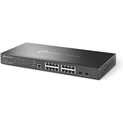 TP-LINK L2+ managed switch SG3218XP-M2, 16x 2.5Gbps θύρες, PoE+, V1.0