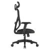 VERO OFFICE CHAIR ERGOSTYLE 2040 BLACK with HEADREST