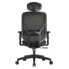 VERO OFFICE CHAIR ERGOSTYLE 2040 BLACK with HEADREST