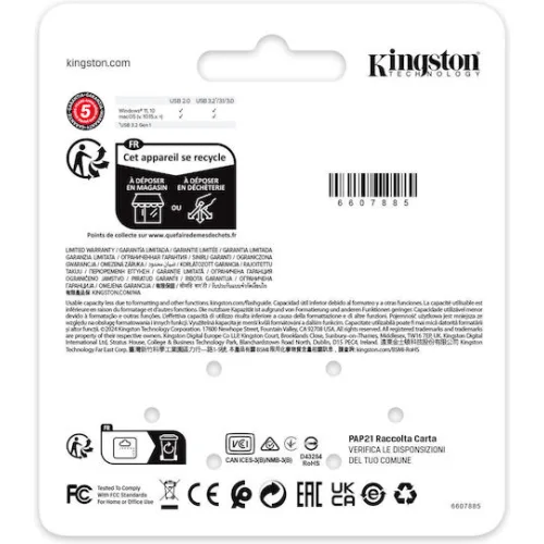 KINGSTON USB DT SE9G3 DARK NICKEL