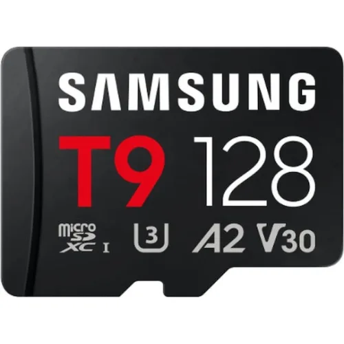 128GB SAMSUNG MicroSD T9 U3 V30 A2