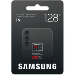 128GB SAMSUNG MicroSD T9 U3 V30 A2