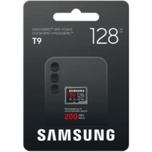 128GB SAMSUNG MicroSD T9 U3 V30 A2