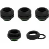 Corsair OD Fitting Pipe Hydro X Series XF Hardline 14 mm Four Pack - Black - CX-9052001-WW