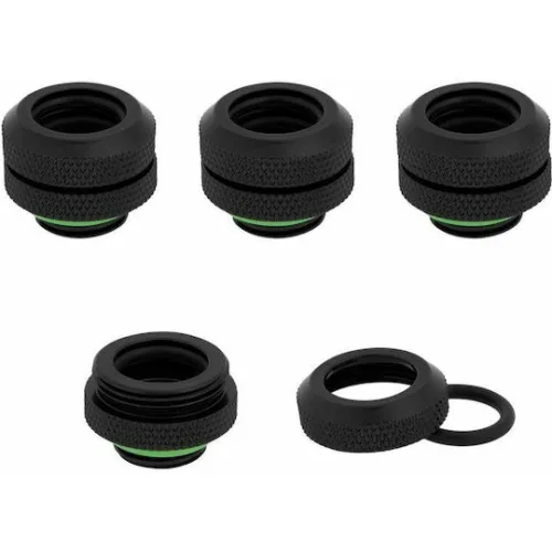 Corsair OD Fitting Pipe Hydro X Series XF Hardline 14 mm Four Pack - Black - CX-9052001-WW