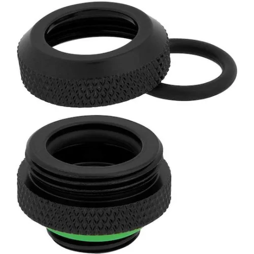 Corsair OD Fitting Pipe Hydro X Series XF Hardline 14 mm Four Pack - Black - CX-9052001-WW