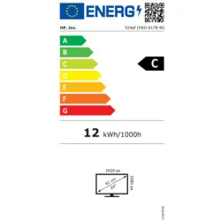 MONITOR LED HP 23,8'' 524pf IPS 9D9L6UT