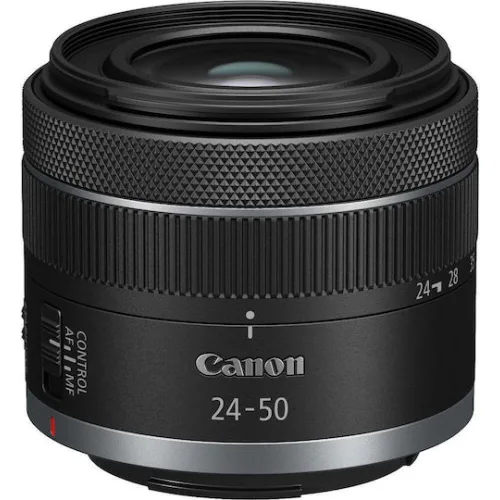 Canon Full Frame Φωτογραφικός Φακός RF 24-50mm f/4.5-6.3 IS STM Standard Zoom για Canon RF Mount Μαύρος