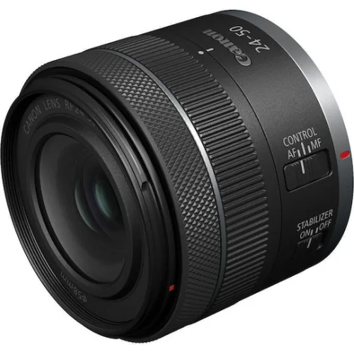 Canon Full Frame Φωτογραφικός Φακός RF 24-50mm f/4.5-6.3 IS STM Standard Zoom για Canon RF Mount Μαύρος