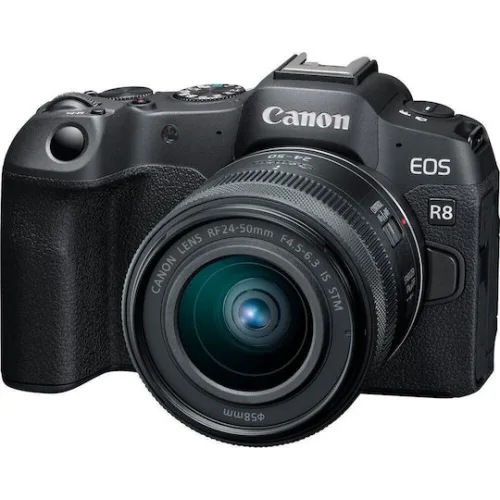 Canon Full Frame Φωτογραφικός Φακός RF 24-50mm f/4.5-6.3 IS STM Standard Zoom για Canon RF Mount Μαύρος
