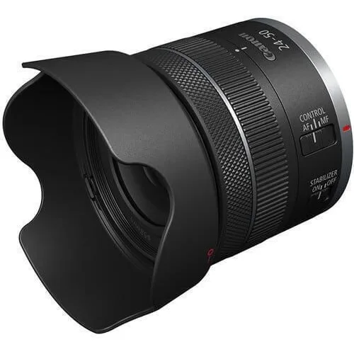Canon Full Frame Φωτογραφικός Φακός RF 24-50mm f/4.5-6.3 IS STM Standard Zoom για Canon RF Mount Μαύρος