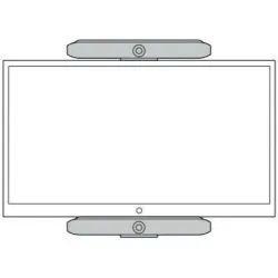 Poly Studio X70/X72/V72 VESA Mount/Mounting Bracket/PN 875L2AA