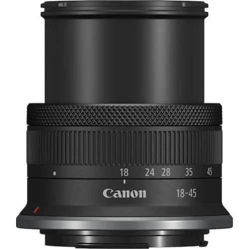 Canon EOS R100 Mirrorless Φωτογραφική Μηχανή Kit (RF-S 18-45mm f/4.5-6.3 IS STM + RF-S 55-210mm f/5-7.1 IS STM) Μαύρη