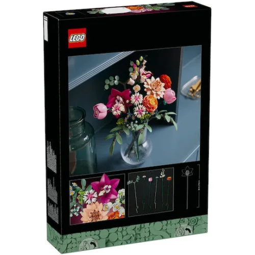 Lego Botanicals Beautiful Pink Flower Bouquet (10342) (LGO10342)
