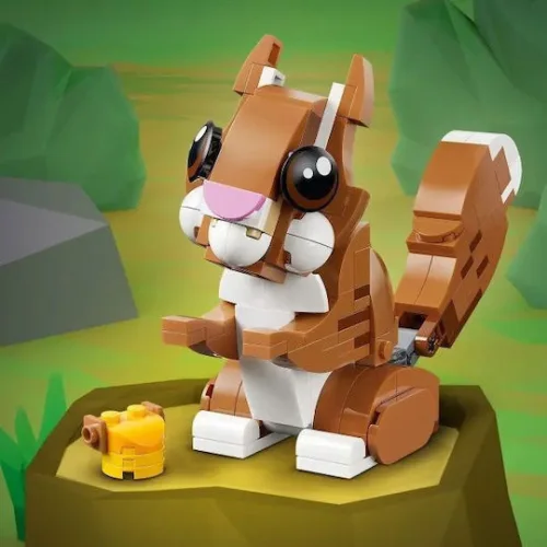 Lego Creator 3-in-1 Cute Animals: Playful Puppy Dog (31382) (LGO31382)