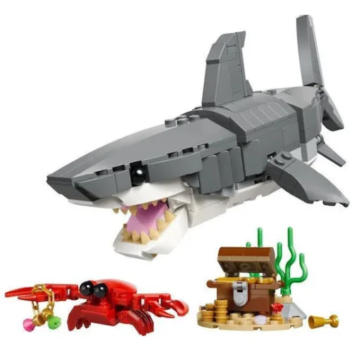 Lego Creator 3-in-1 Wild Shark With Treasure Chest (31381) (LGO31381)